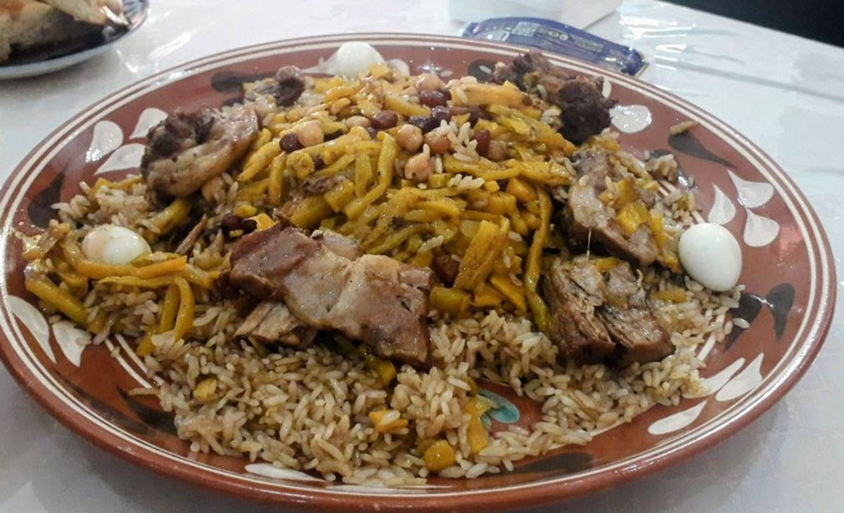 Плов в Оше
