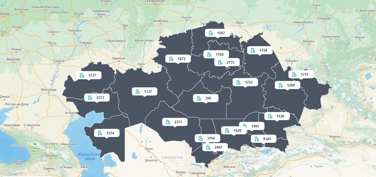 Интерактивная карта доступности ассистивные технологии люди с инвалидностью инклюзия - Cronos.Asia