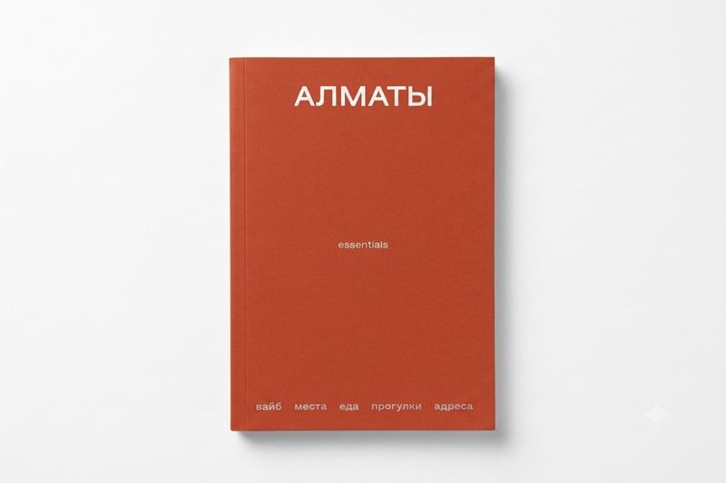 В Алматы выпустили печатный путеводитель Almaty Essentials