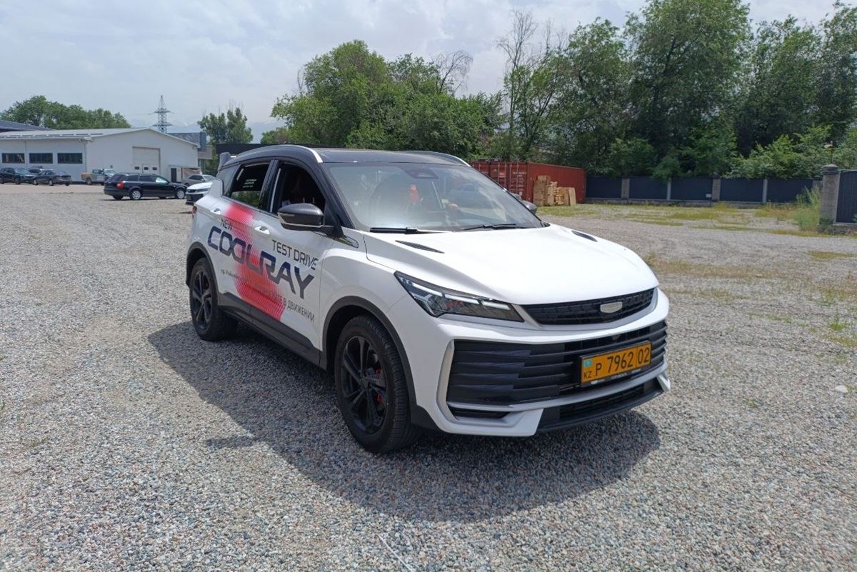 За рулем нового Geely в Алматы - тест-драйв Coolray и Okavango