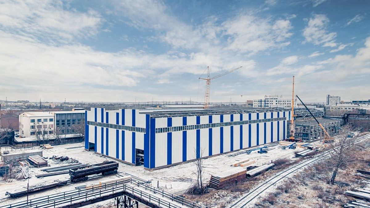 строительство цехов Qarmet