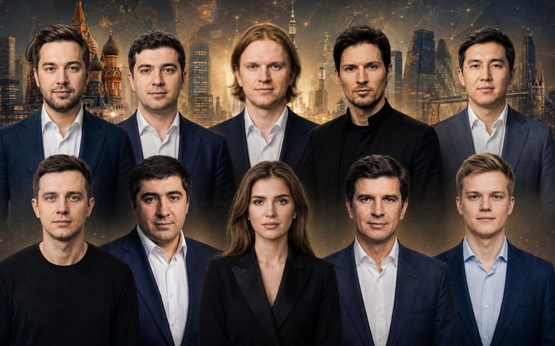 Молодые миллиардеры постсоветского пространства Forbes 2026 Дуров Сторонский Турлов Виллиг - Cronos.Asia
