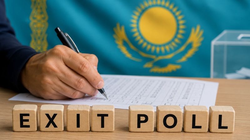 Пять партий проходят в Курултай по данным Exit poll