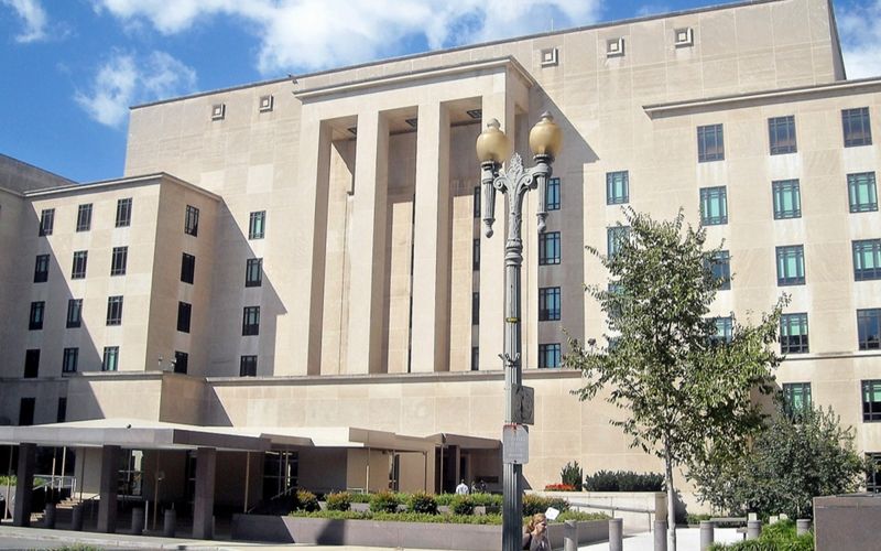 здание Государственного департамента США Вашингтон фото