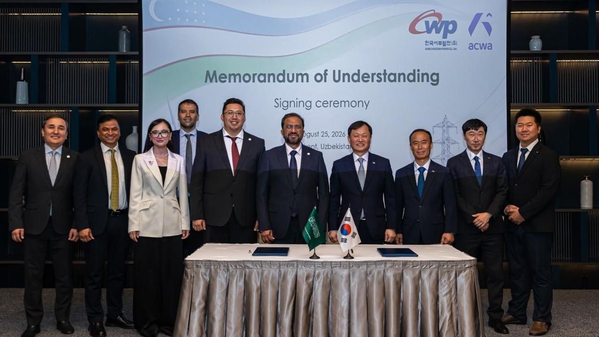 Acwa заключила меморандум о взаимопонимании с Korea Western Power Co., Ltd.