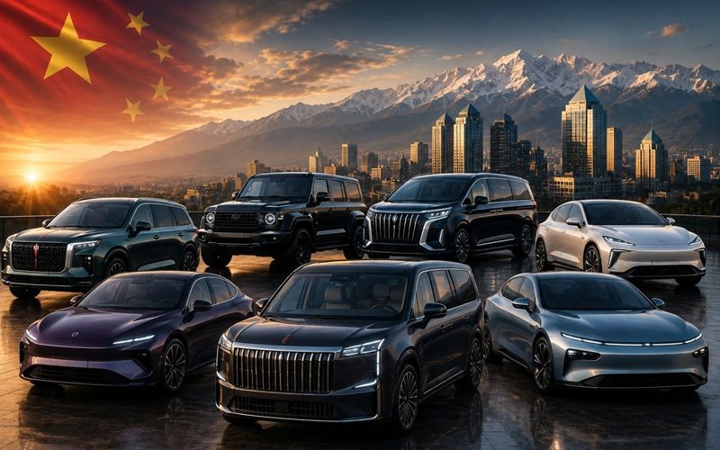 Самые дорогие китайские автомобили Казахстан 2026 Maextro Zeekr Tank Li Auto цены - Cronos.Asia