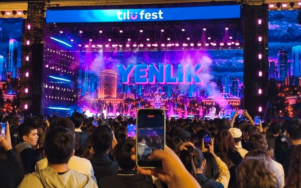 YENLIK выступление Tilu Fest концерт Алматы фото