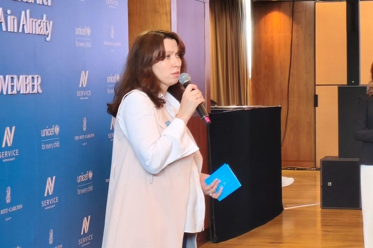 Эльвира Яушева, руководитель по связям с общественностью ЮНИСЕФ в Казахстане