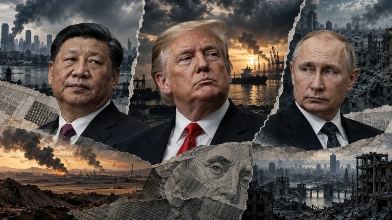 Си, Трамп и Путин – три войны и мировой долг