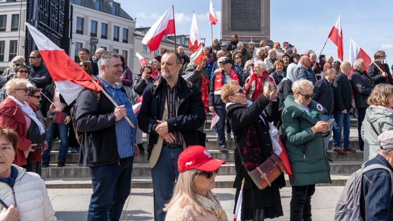 Протесты в Варшаве